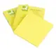 Q-Connect Bloco Adesivos 75x75mm Neon Yellow
