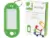 Q-Connect Chaveiro Porta-Etiquetas Verde 100 Unidades