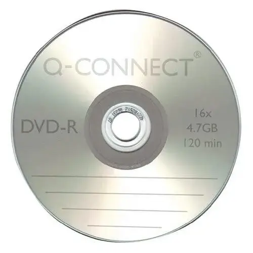 Q-Connect DVD-R 4,7GB 120min 16x Frasco de 50
