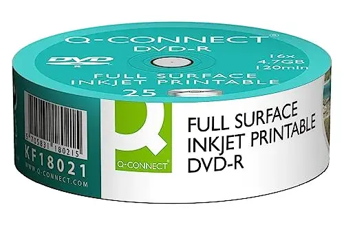 Q-Connect DVD-R 4,7GB Imprimível