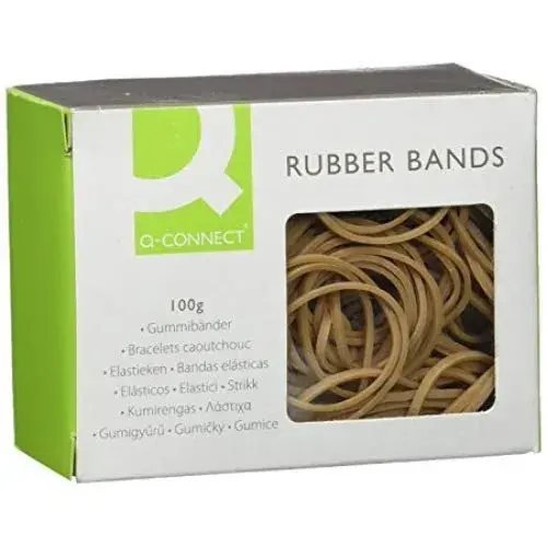 Q-Connect Elásticos 4 unid. 100g