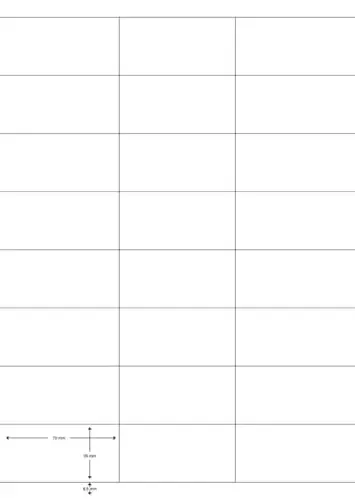 Q-Connect Etiquetas Adesivas 70x35mm DIN A4