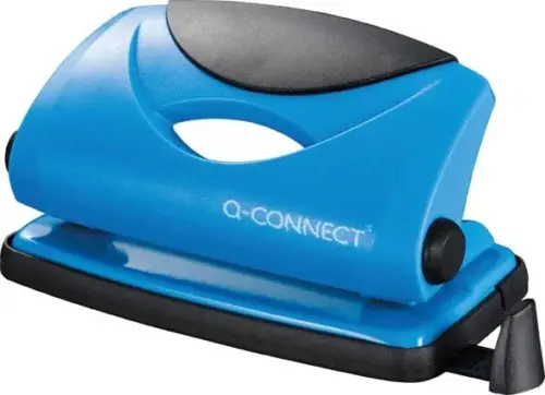 Q-Connect Furador 10Fls KF02153 Metal Azul