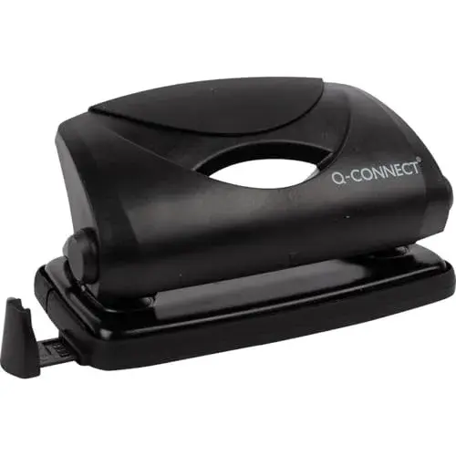 Q-Connect Furador 10Fls Preto Metal
