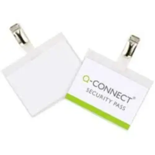 Q-Connect Identificador com Mola 60x90mm 25 Un.