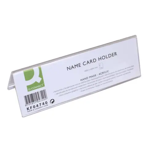 Q-Connect Identificadores Secretaria Metacrilato 190x60mm