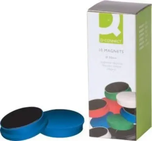 Q-Connect Ímãs 10 Un. Azul