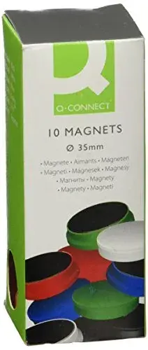Q-Connect Imãs Sinalizadores 10 Un. Red