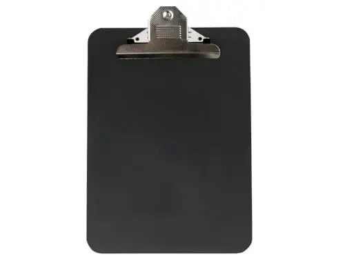 Q-Connect Prancheta Porta-notas A4 Preto