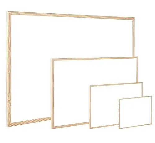 Q-Connect Quadro Branco 120x90cm Moldura Madeira