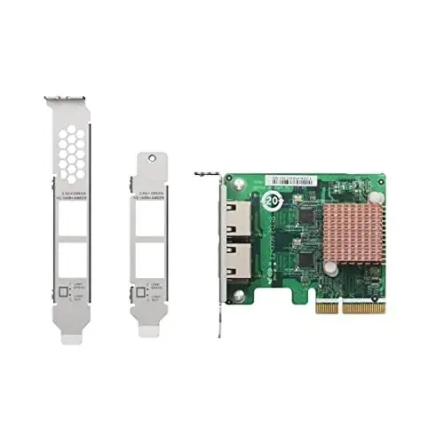 QNAP Controlador Ethernet PCIe 2,5 Gbps RJ45