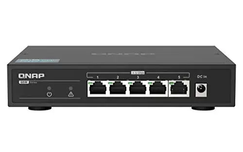 QNAP QSW-1105-5T switch não gerenciado Gigabit Ethernet 5 portas preto