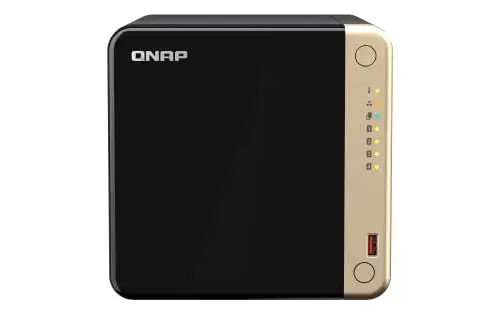 QNAP TS-464-8G NAS Preto 4 baias SATA 3.0 Ethernet Wi-Fi