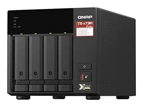 QNAP TS-473A 8GB NAS com Conectividade de 2,5 GbE