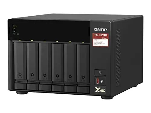 QNAP TS-673A 8GB NAS 6 Baias