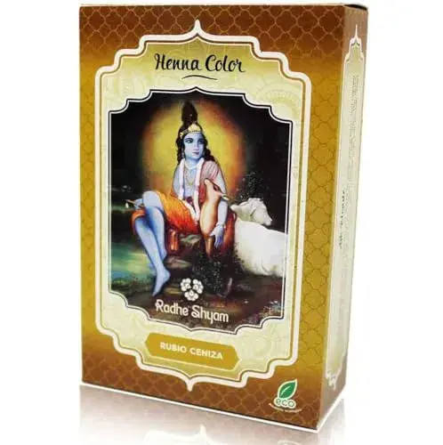 Radhe Shyam Coloração Henna Loiro Acinzentado 100g