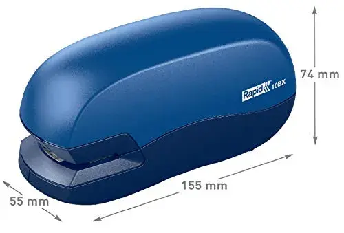 Rapid Agrafador Elétrico 10 caixas 10Fls automático azul