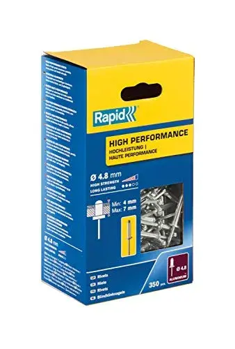 Rapid Caixa de Rebites Alumínio 8,8x10mm