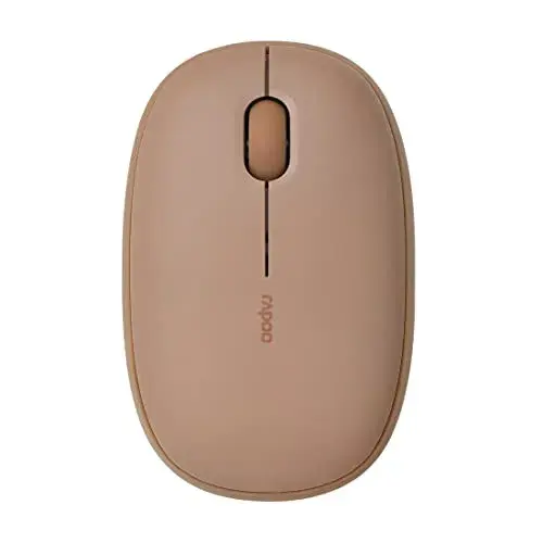 Rapoo M660 Rato Wireless Silent 1300DPI Bluetooth 4.0 Castanho
