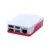 Raspberry Pi Raspberry Pi 4 Caixa para Raspberry Pi 4 89mm x 71mm x 26mm Vermelho Branco