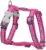 Red Dingo Peitoral One Touch Refletor Fúcsia 2,5×46-76 cm