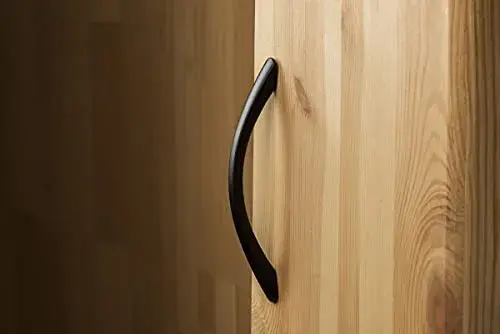 Rei Blíster Puxador Alumínio Preto Mate