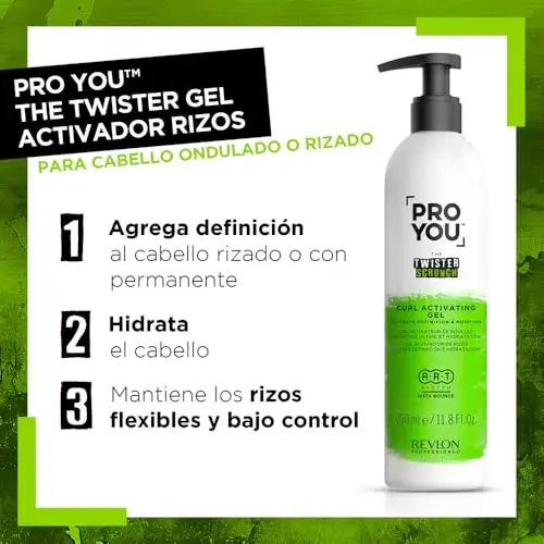 Revlon ProYou Care Twister Scrunch Definição e Hidrapação 350ml