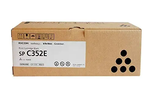 Ricoh SP C352E Toner Preto 10.000 páginas