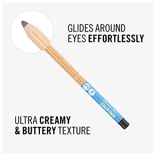 Rimmel Kind & Free Delineador de Olhos acabamento preto 1,1 g