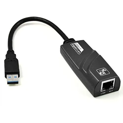 Akyga AK-AD-31 Adaptador USB 3.0 / RJ45 Ethernet Preto