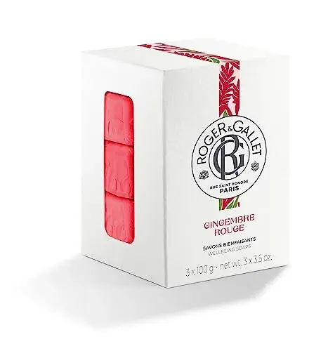 Roger & Gallet Sabonete Gingembre Rouge 3x100g
