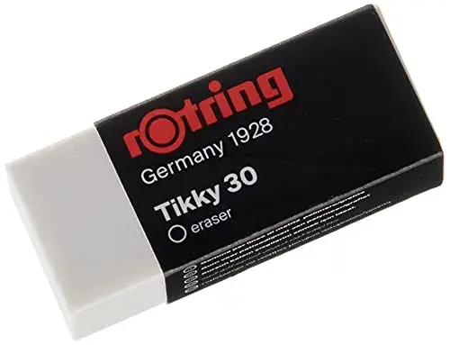 Rotring Borracha Tikky Branco 30mm