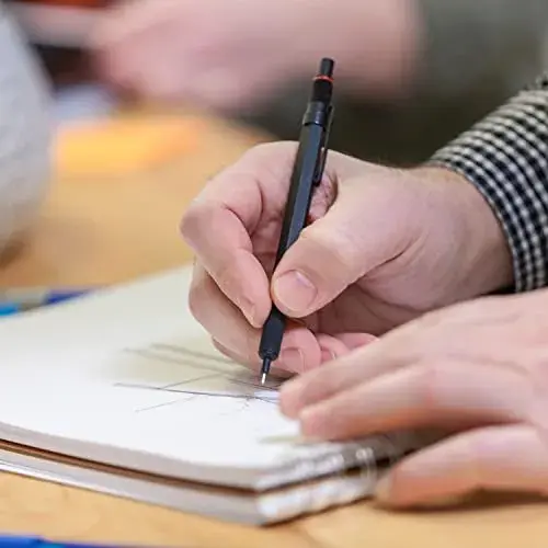 Rotring 600 Portaminas 0,7 mm Preto