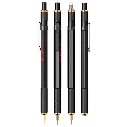 Rotring Lapiseira 800 0,5mm Preto