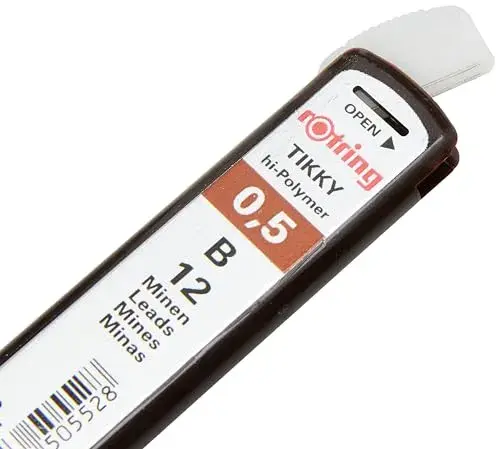 Rotring Minas de 0,5mm B 10 unidades
