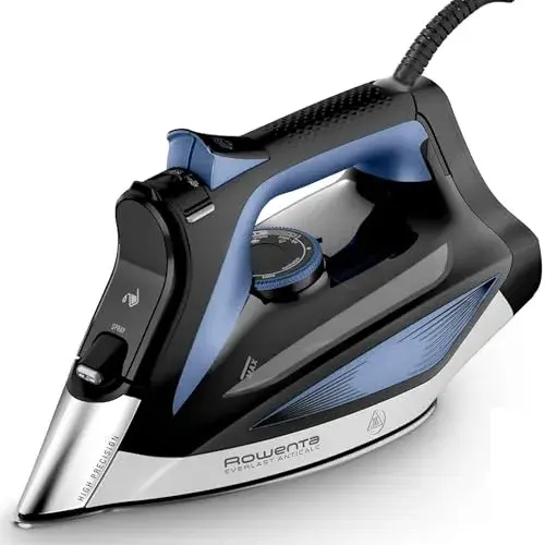 Rowenta DW7320 2600W Preto e azul Ferro a vapor com funções completas
