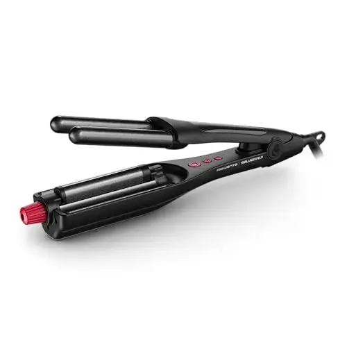 Rowenta Karl Lagerfeld Waves Addict CF471LF0 210°C Preto Ondulação de cabelo