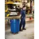 Rubbermaid Contentor 38L sem Tampa Cinza