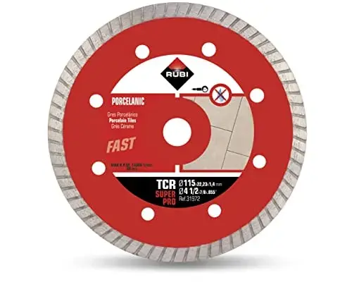 Rubi Disco Diamante Grês Porcelânico Turbo TCR 115 SUPERPRO