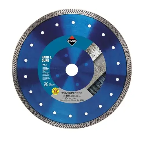 Rubi Disco Diamante Tva 230 Para Materiais Duros