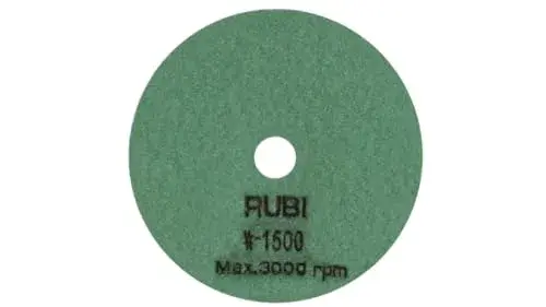 Rubi Disco Diamante de Polir a Seco 100mm Grão 1500