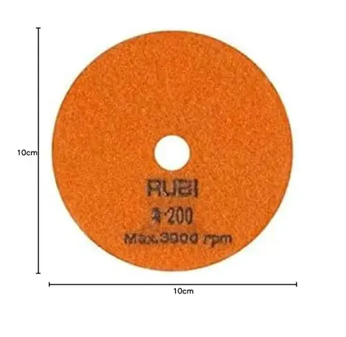 Rubi Disco Polimento Pedra 100MM G200