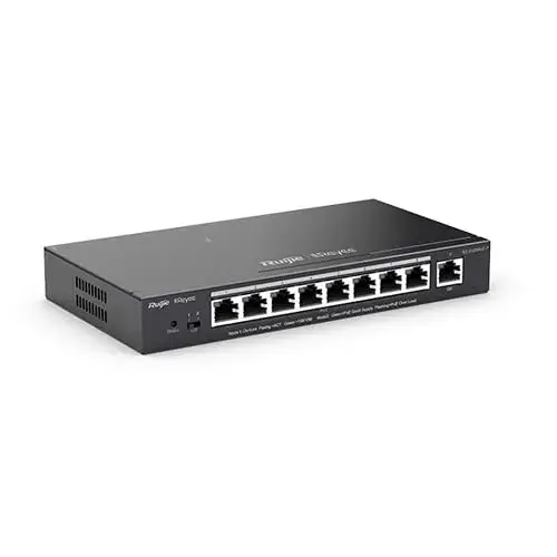 Ruijie RG-ES209GC-P Switch de Rede 10/100 5 Portas