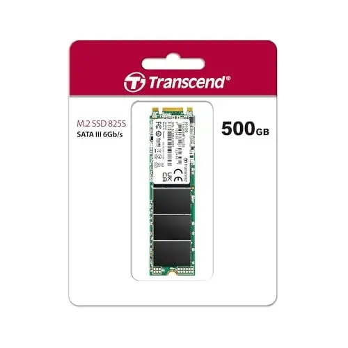 Transcend M.2 500GB SSD SATA 500MB/s