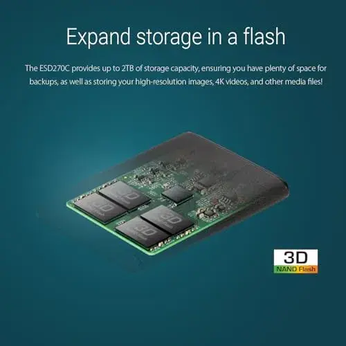 Transcend ESD270C 1TB USB-C SSD 520MB/s