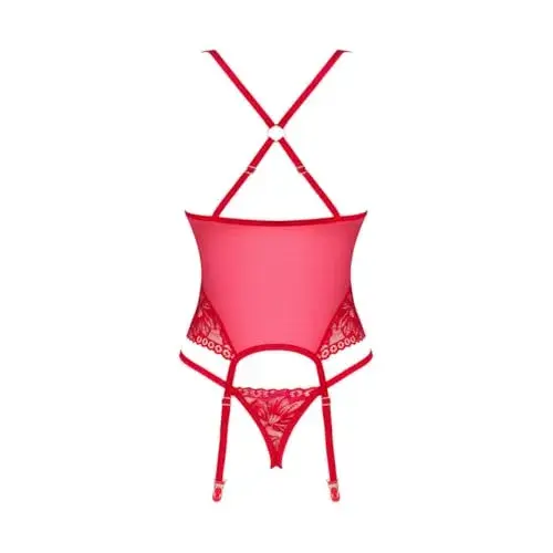 Obsessive Lacelove Corset Vermelho XS/S