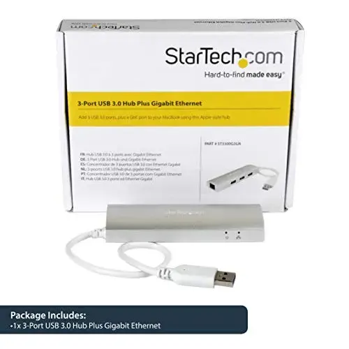 Startech.com ST3300G3UA Placa de Rede Ethernet Gigabit 5000 Mbit/s