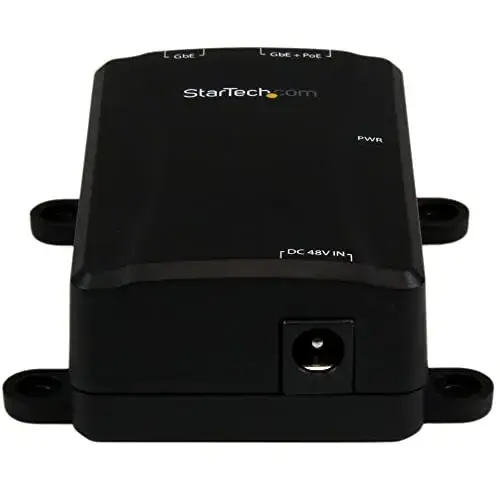 Startech POEINJ1GW Adaptador PoE Gigabit Ethernet 1000 Mbit/s