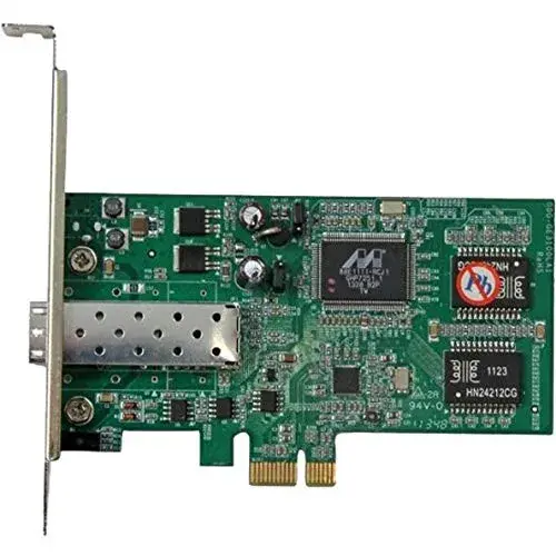 Startech.com PEX1000SFP2 Placa de Rede Fibra Óptica 2000 Mbit/s Preto