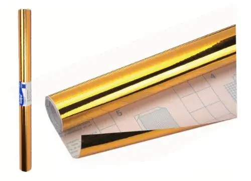 Sadipal Papel Plástico Autocolante Ouro 0.50x3m